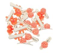 PACKOVE 20piezas Pinzas Pelo Divertidas Forma de Cerebro y Pulmones Accesorios de Halloween Antideslizantes para Fiestas de Cumpleaños y Mujeres