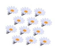 PACKOVE 20piezas Pinzas Pelo Margaritas Tocado Floral Decoraciones Para Fiestas Horquillas De Girasol Accesorios De Pelo Adecuados Tipos De Cabello