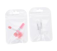 PACKOVE 2juegos Herramientas Para Mascarillas Labiales De Aplicadores De Silicona Pincel Para Labios Pincel Para Bálsamo Labial Para Uso Diario y Cuidado De Labios