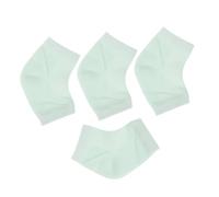 PACKOVE 2pares Calcetines Gel Talón Calcetines De Poliéster-algodón Cómodos Hidratantes Anti-grietas