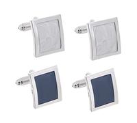 PACKOVE 2pares Gemelos De Esmoquin Clásicos Para Hombre De Cufflinks Decorativos Aleación Accesorios Elegantes Para Camisas y Trajes