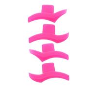 PACKOVE 2pares Plantillas De Silicona Para Delineador De Ojos De Estampas Para Cat Eye Herramienta De Maquillaje Para Principiantes y Profesionales Reutilizables y Livianas