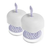 PACKOVE 2piezas Batidor Facial Espumador De Jabón Máquina Espuma Facial Herramienta Viaje Botellas Jabón Burbujas