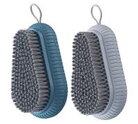 PACKOVE 2piezas Cepillo Para Limpiar Uñas Cepillo Para Uñas Reutilizable Flexible y Fregar Manos Baño o Cocina