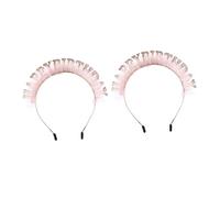 PACKOVE 2piezas Diadema De Fiesta De Cumpleaños Diseño De Lentejuelas Delicadas Diademas Cabello De Cumpleaños Para Banda y