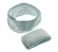 PACKOVE 2piezas Diadema de Maquillaje para Mujer Banda Cabello de Pañuelo de Maquillaje para Lavarse la Cara Bañarse y Ducharse