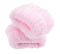 PACKOVE 2piezas Diademas Para Lavado Facial Pulseras De Franela Para Spa Cintas Cabello Baño Suministros De Limpieza Facial Accesorios Para Yoga