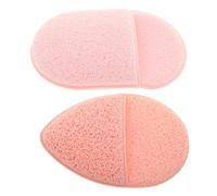 PACKOVE 2piezas Esponjas Faciales Limpiadoras Exfoliantes Desmaquillantes Guante Mano Reutilizables