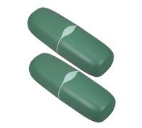 PACKOVE 2piezas Estuche De Cepillo De Dientes Portátil Tapa y Almacenamiento De Pasta De Dientes Caja para Escuela y