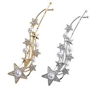 PACKOVE 2piezas Horquilla De Fugaz De Pinzas Pelo Forma De Accesorios Pelo De Mujer Pinzas Laterales De Para Fiesta De Playa o Nocturno