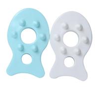 PACKOVE 2piezas Masajeador De Tabla De Raspado Gua Sha Herramientas De Masaje Para Puntos De Acupuntura Espátula De Belleza Para Uso Facial y Spa