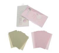 PACKOVE 2piezas Pañuelos Absorbentes de Grasa Cuidado Piel Papel Facial Control Grasa Pañuelos No Absorbentes de Agua Aroma Fresco de Té Verde sin Olor Extraño para Uso Facial Diario