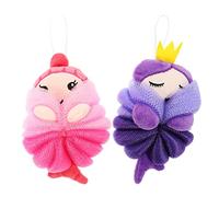PACKOVE 2piezas Pelota De Baño Para Exfoliante Corporal De Baño Exfoliantes Hogar Infantil De Dibujos Animados Para De De Ducha