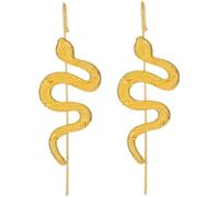 PACKOVE 2piezas Pendientes De Serpiente Estilo Punk Gancho De Clip Para Mujer Joyería De Brazalete Como Obsequio De Navidad o San Valentín