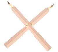 PACKOVE 2piezas Pincel De Labios Retráctil Pincel Telescópico De Nylon Para Maquillaje Aplicador De Pintalabios Portátil Con Tubo Metálico Para Kit De Maquillaje