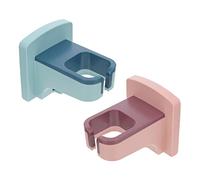 PACKOVE 2piezas Soportes De Pared Para Secador De Pelo Soporte De Almacenamiento Sin Perforaciones Compatible Varios Tipos