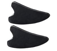 PACKOVE 2piezas Tabla De Raspado Guasha Para Terapia Corporal Placa De Raspado Portátil Herramienta De Masaje Facial Producto De Belleza Facial Para Uso Spa y Hogar