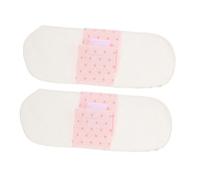 PACKOVE 2piezas Toallas Sanitarias Lavables Compresas De Tela Absorbentes Para Menstruación y Incontinencia Hechas De Algodón Suave y Transpirable Unidades De Uso Diario