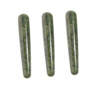 PACKOVE 3 Piezas De Masajeador De Jade Palos De Masaje Rodillo De Jade Para Masaje Muscular Herramienta De Masaje De Puntos Gatillo Rodillo De Masaje De Espalda Y Cuerpo Pluma De
