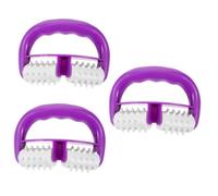 PACKOVE 3 Rodillos De Masaje Para Piernas Masajeador Muscular Masajeador De Brazos Y Piernas Manual Para Fascia Y Abdominales