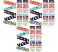 PACKOVE 3 Series Vendaje De Dibujos Animados Vendajes Piel Envoltura Tiras Banda Parches Para Heridas En Los Dedos Lindos Parches Educación Física 150 Piezas*3