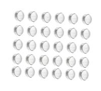 PACKOVE 30 Piezas Cierres De Seguridad De Transparentes para Pendientes Accesorios De Joyería Cierres De Pendientes Tapón De Seguridad para DIY y Accesorios De Joyería