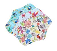 PACKOVE 3piezas Almohadillas Menstruales Reutilizables y Lavables Absorbentes y Cómodas Para Mujeres Protección Mediano