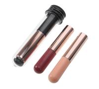 PACKOVE 3piezas Cepillo De Silicona Para Uñas Herramienta De Aplicación De Polvo Suave y Flexible Para Nail Art y Técnicas De Degradado