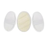 PACKOVE 3piezas Estropajos De Ducha Exfoliantes De Luffa Para Cuerpo Almohadillas Diseño Práctico y Limpieza Efectiva y Masaje