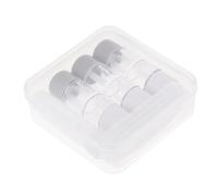 PACKOVE 3piezas Estuche para Gafas Transparente Frasco Pequeño De Solución y Soporte De Almacenamiento Caja Organizadora para Lentes De Viaje De Caja De Lentes