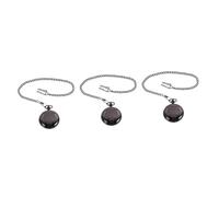 PACKOVE 3piezas Reloj De Bolsillo Vintage con Números Árabes Reloj De Cuarzo para De Cumpleaños y Aniversario para Esposo Diseño Elegante y Clásico para Ocasiones Especiales