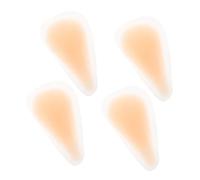 PACKOVE 4 Almohadillas Frontales Lisas Para Leggings Funda De Silicona En Tono Almohadilla Adhesiva Reutilizable Pegatinas Impermeables Para Natación Parche De Silicona Privado