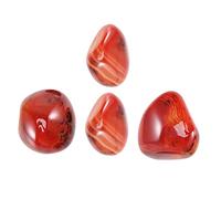 PACKOVE 4 Piedras De Ágata Rugosa Para Decoración Minerales Naturales Para Chakras Ágata Bandeada Ágata Pulida Para Colgantes De Vehículos Ágata Lisa Ágata Pulida Color Aleatorio