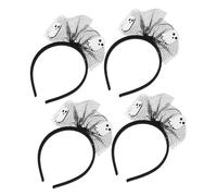 PACKOVE 4 Piezas Diadema De Halloween Espeluznante Diademas De Fantasmas Para Tocado De Fiesta Accesorio De Cabello Para Decoración De Fiesta De Halloween Para y Eventos De Truco o Trato
