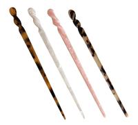 PACKOVE 4 Piezas Palillos Cabello de Estilo Antiguo Accesorios Chinos Cabello para Mujeres Palillos Decorativos y Peinados Clásicos