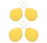 PACKOVE 4 Uds Esponjas de Baño Tipo Panal Esponja Corporal Exfoliante Suave Creación de Espuma Abundante para Ducha y Spa Adultos
