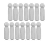 PACKOVE 40 Etiquetas Magnéticas Antirrobo para Ropa y Accesorios, Duras Reutilizables, Color Gris Claro, 40 Piezas, Equipo de Seguridad para Comercio Minorista