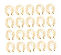 PACKOVE 40 Piezas Redecilla Invisible para Cabello Redes Elásticas Invisibles Cubrecabeza para Moño de Ballet Danza Peluquería y Servicio de Alimentación