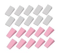 PACKOVE 48 Piezas Soplo De Polvo Húmedo y Seco Mini Esponjas De Maquillaje Porciones Cuña Esponja De Maquillaje Esponja Base Belleza Rubor Soplo De Polvo Facial Bocanadas Cosméticas