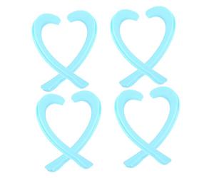 PACKOVE 4pares Accesorios Para Ganchos De Silicona Diseño Simple y Cómodo Para Uso Diario