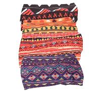 PACKOVE 4piezas Diademas Africanas Cinta De Pelo Mujer Para Mujeres Negras Banda Ancha Seguro