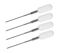 PACKOVE 4piezas Frasco Gotero de Aceite Esencial Pipetas Precisas para Perfumes y Aceites Esenciales Minipipetas de Transferencia de Plástico para Maquillaje y Manualidades