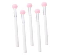 PACKOVE 5 Esponjas Cabezal De Esponja Corrector Pequeño Para Cosmético Seco y Húmedo Herramienta Maquillaje Para Aplicación Precisa Facial Color Rosa Mango