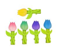 PACKOVE 5 Piezas Pinzas de Tulipán Pelo Pasadores de Flor de Tulipán para Niñas para Adultos para Fiesta Color Aleatorio