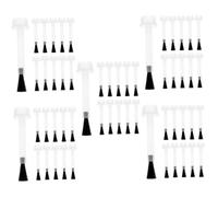 PACKOVE 5 Series Cepillo Para Esmalte De Uñas Consejos Ultravioleta Cepillo De Reemplazo De Esmalte De Uñas Cepillos De Repuesto Para Esmalte En Gel El Plastico Transparente 20 Piezas X 5