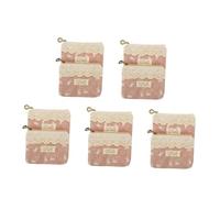 PACKOVE 5 Series Paquete De Compresas Higiénicas Portabebés Bolsa para El Período Menstrual Soporte para Artículos De Tocador Bolsas para Compresas Bolsa Sanitaria para 2 Piezas x 5