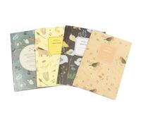 PACKOVE 50 Mini Cuadernos Serie Nature en Papel, Cuadernos Pequeños Fáciles de Llevar y Prácticos para Oficina y Uso en Casa Varios estilos