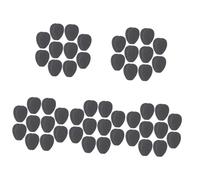 PACKOVE 50pares of Non- Shoe Pads Adhesive Sole Protectors for High Heels Anti- Stickers for Shoes Dots
