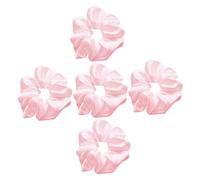 PACKOVE 5piezas Bandas Cabello De Satén y Seda Gomas Elásticas Cabello Accesorios Para Mujeres Obsequio Para Bodas