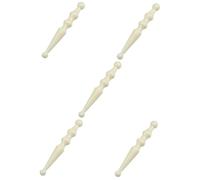 PACKOVE 5piezas Bastón De Masaje De Madera Para Pies y Cuerpo Herramienta De Acupuntura Portátil Para Relajación Muscular y Estimulación De Puntos De Acupuntura